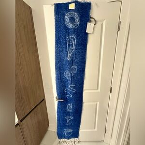 Yellow The Label Scarf